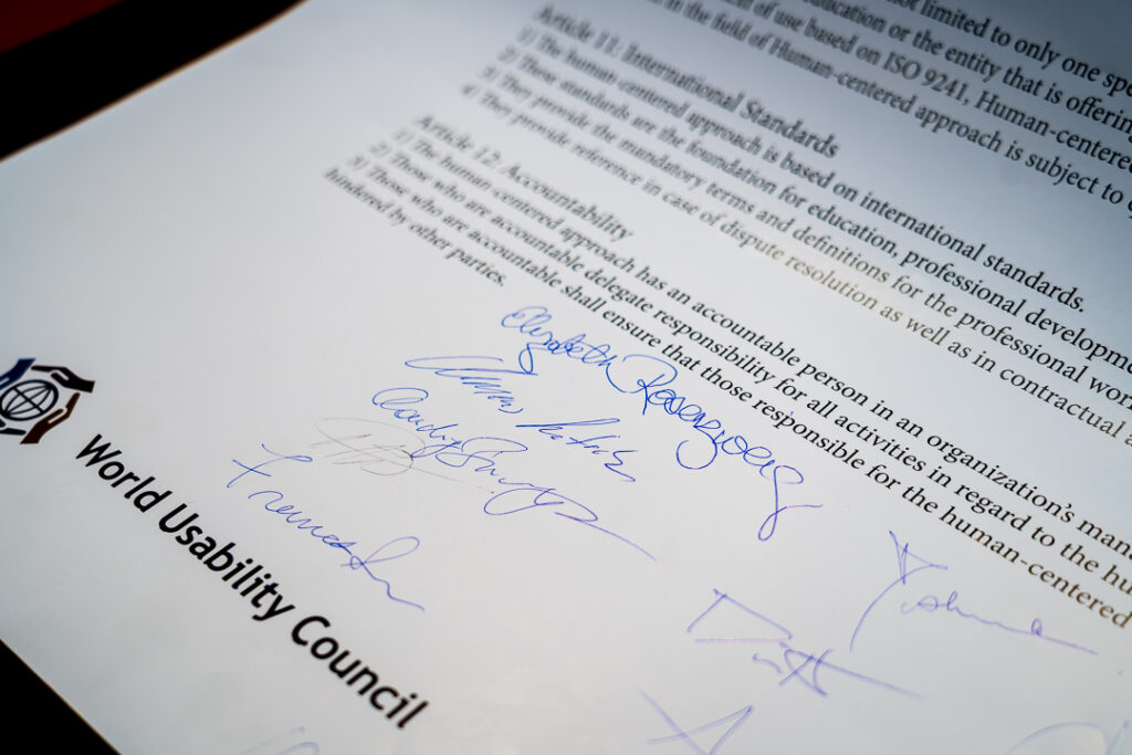 The signed Manifesto